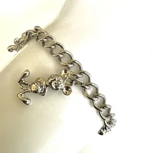 Silver tone Disney charm bracelet thumbnail 5