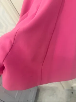 Likely Ollie Cutout Romper in Hot Pink thumbnail 6