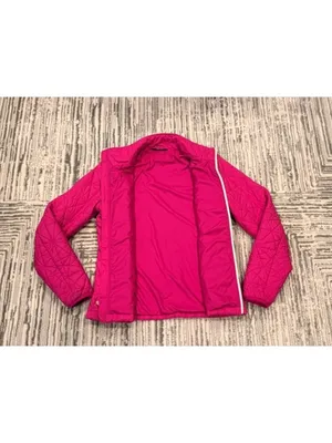 The North Face women's medium pink quilted jacket thumbnail 3