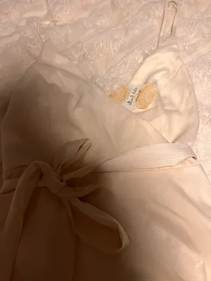 NWT Altar’d State Gold Champagne Romper Size Medium  thumbnail 6