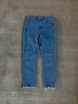 Garage Denim High-Rise Straight Leg Jeans – Size 0 thumbnail 2