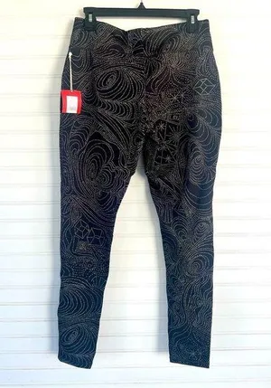 Mossimo leggings Size Large NEW Black thumbnail 1