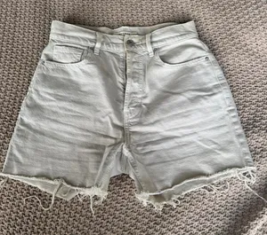 Tan Denim Shorts PacSun  thumbnail 1