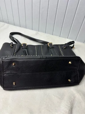 Montana‎ West Black Tote with Gold Stud Accents thumbnail 7