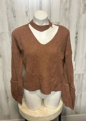 Brown sweater Brown Size L thumbnail 1