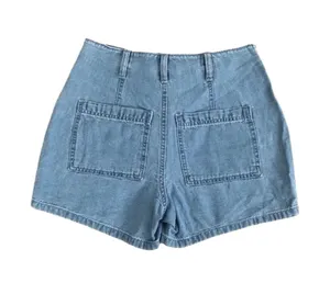 Universal Thread Two Button High Rise Denim Midi Shorts 🔥 thumbnail 2
