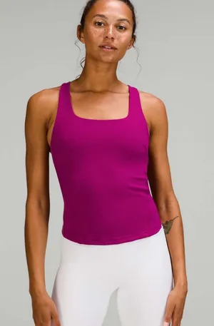 Lululemon InStill Tank Top Magenta Purple thumbnail 1