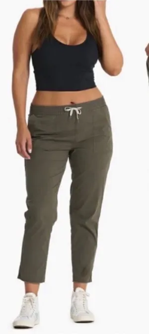 Vuori Ripstop Pant Oregano Olive Green thumbnail 1