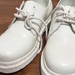 💙💖 Dr. Martens 1461 for‎ Pride White Smooth Boots Rainbow Stripe Derby Oxford thumbnail 8