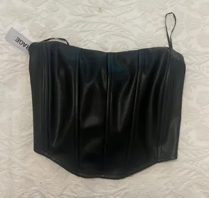 Garage black corset top thumbnail 3