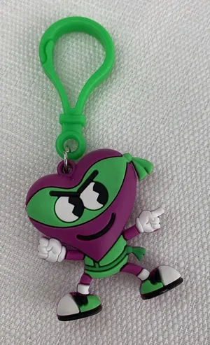 Lacoste American Heart Association IKER Be Leader Backpack KeyChain Clip Heart‎ Hero thumbnail 1