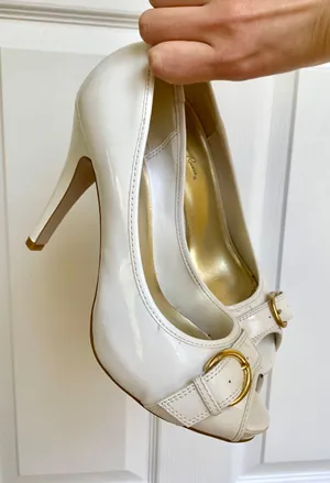 Charlotte Russe White Pumps thumbnail 2