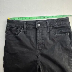 Madewell Curvy High-Rise Skinny Jeans Black Denim J1376 Womens Size‎ 32 thumbnail 8