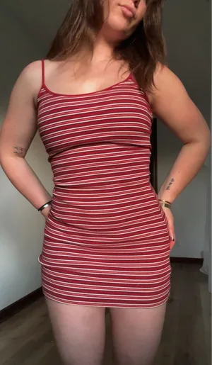 Vintage Brandy Melville Kyran Striped Mini Dress thumbnail 3