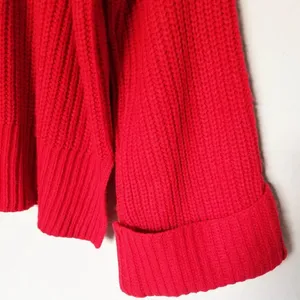 Sanctuary Vibrant Red Crew Neck Sweater thumbnail 2