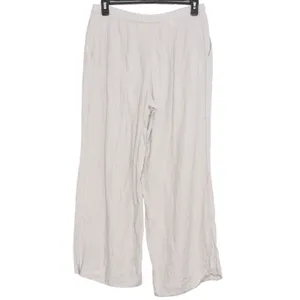 Gunex Pants Linen High Rise Pleated Minimalist Versatile Beachy Italy Beige 12 thumbnail 7