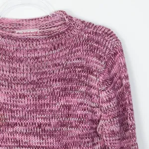 Billabong Womens Wool Blend Pullover Knit Sweater Pink Size XL‎ Mock Neck Y2K thumbnail 2