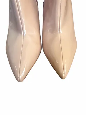 JEFFREY CAMPBELL Siren 3 Patent Cream Booties Size 8 thumbnail 3