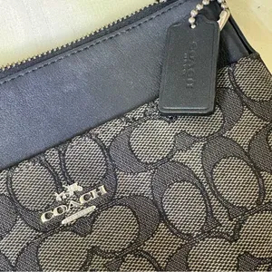 Coach Kitt Messenger Crossbody Bag Black & Signature Polished Pebble Leather thumbnail 13