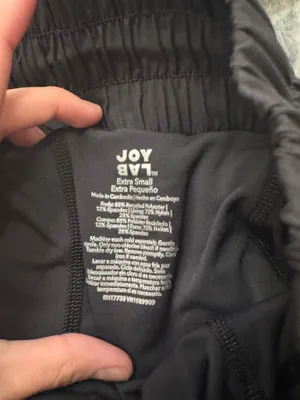 JoyLab Black High-Rise Shorts thumbnail 3