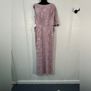 JS Collections Arabella Pink Purple Gown Size 12 NWT thumbnail 2