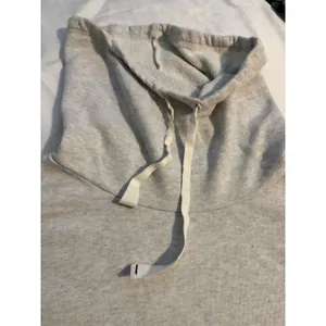 American Eagle Cowl Neck Sweatshirt Gray Drawstring Pullover M Athleisure thumbnail 4