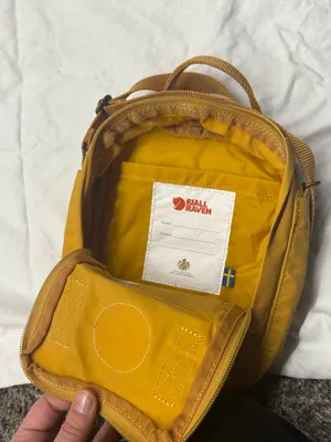 Fjällräven Mini Backpack Yellow Kånken Mustard thumbnail 4