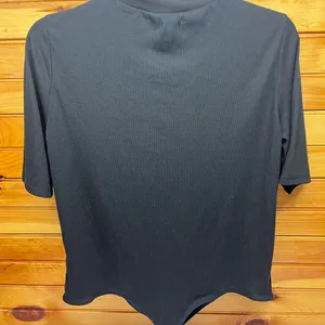 Free Assembly mock neck‎ bodysuit Black Size XL thumbnail 4