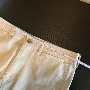 Everlane Wide Leg Crop Pant Cream High Rise Stretch Cotton Twill Size 4‎ thumbnail 7