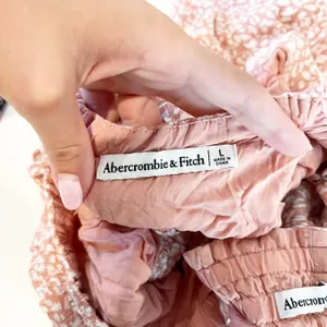Abercrombie Animal Print Crop Tank Top & Maxi Skirt Matching Set Pink M/L thumbnail 4