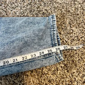Old Navy Womens Jeans Acid‎ Wash Distressed Extra High Rise Straight Leg Size 00 thumbnail 8