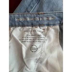 American Eagle Highest Rise 90s Boyfriend Carpenter Relaxed Fit Jeans Womens 18 thumbnail 8