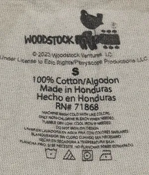 Woodstock Music Festival Graphic Shirt thumbnail 6