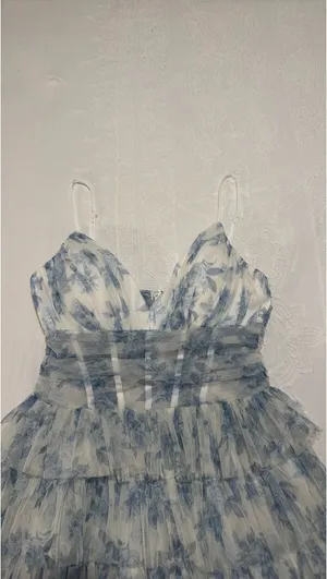 Prom Windsor Blue Dress thumbnail 4
