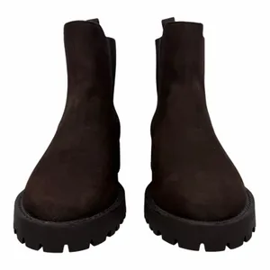 Thursday Boot Company Legend Nubuck Leather Chelsea Boots Truffle Size 8 thumbnail 6