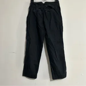 Free People Boyfriend Chino Utility Pants Black Size 6 thumbnail 4