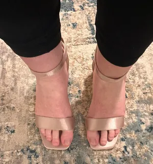 Be Mine Champagne/Blush Heels thumbnail 4