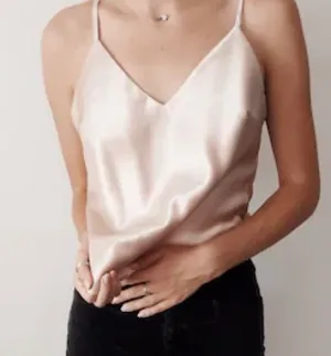 H&M Champagne Silk Cami thumbnail 1