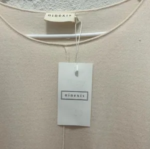 NINEXIS Loose-Fit Tunic Sweater in Oatmeal NWT thumbnail 2