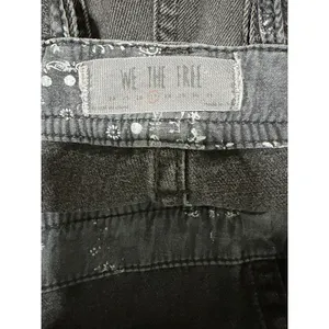 We The Free x Free People Baggy Boyfriend‎ Denim Overalls Women's Size 27 thumbnail 14