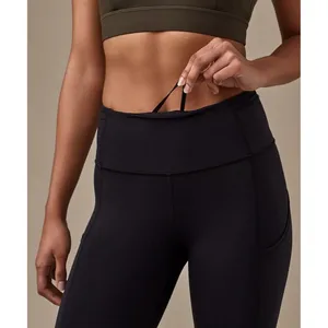 Lululemon Lead The Pack Reflective Tight 28" Black Running Leggings Size 4 thumbnail 5