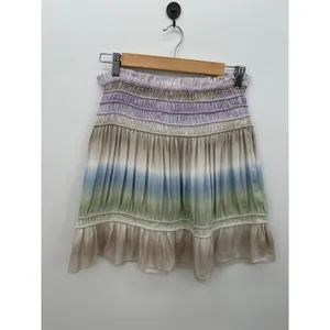Anthropologie‎ Current Air XS Ombre Smocked Mini Skirt Boho Flowy 2050126-1 thumbnail 2