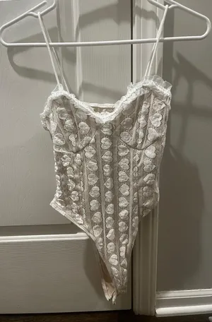 SheIn Lacy body suit thumbnail 1