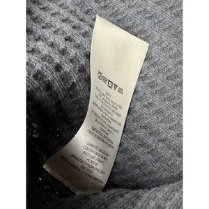 Free People We The Free New Magic Thermal‎ Top Gray XS Waffle Knit Pullover Boho thumbnail 5