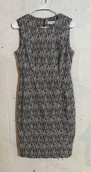 Calvin Klein Sleeveless Knee Length Dress | Size: 6 thumbnail 1