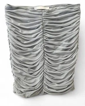 Salty 2 Piece Set Ruched Skirt and Crop Top thumbnail 3