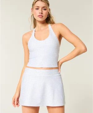 Hollister gingham athletic set  thumbnail 2