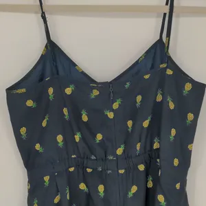 J. Crew Women's Size 6‎ Navy Pineapple Dress Fully Lined Rear Zip Pockets Lined thumbnail 13