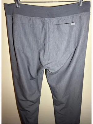 FIGS Scrub Set XL Grey with Teal Accents thumbnail 6