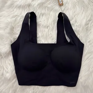 Skims Naked Scoop Tank Bra Onyx Size S-DD thumbnail 2